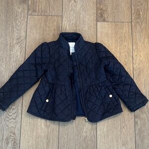 Janie & Jack Barn Jacket - Navy